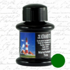 Marshland/Green Handmade Premium Fountain Pen Bottled Ink by De Atramentis® Marshland/Green Handmade Premium Fountain Pen Bottled Ink by De Atramentis®