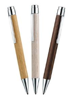 Vivo Ash White Ballpoint Pen by E+M® of Germany Vivo Ash White Ballpoint Pen by E+M® of Germany