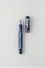Alleria Mare Chiaro Piston Fill Fountain Pens by Gioia of Italy Alleria Mare Chiaro Piston Fill Fountain Pens by Gioia of Italy