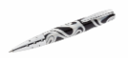 Retro Line Black & White Ballpoint Pen by Online® Retro Line Black & White Ballpoint Pen by Online®