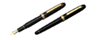 #3776 Century Black GT Fountain Pens with 14 karat gold nib by Platinum®..."Slip & Seal Mechanism" #3776 Century Black GT Fountain Pens with 14 karat gold nib by Platinum®..."Slip & Seal Mechanism"
