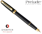 Sheaffer® Prelude Black Matter 22kt GPT Fountain Pens Sheaffer® Prelude Black Matter 22kt GPT Fountain Pens