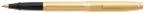 Sagaris Fluted Gold Tone Cap & Barrel Rollerball Pen by Sheaffer® Sagaris Fluted Gold Tone Cap & Barrel Rollerball Pen by Sheaffer®