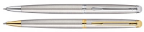 Hemisphere Stainless Steel Ballpoint Pen Collection by Waterman® Hemisphere Stainless Steel Ballpoint Pen Collection by Waterman®